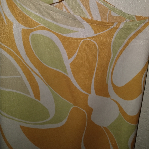 NWT ANTHRO' Cut Out Printed Midi Dress - Picture 5 of 11